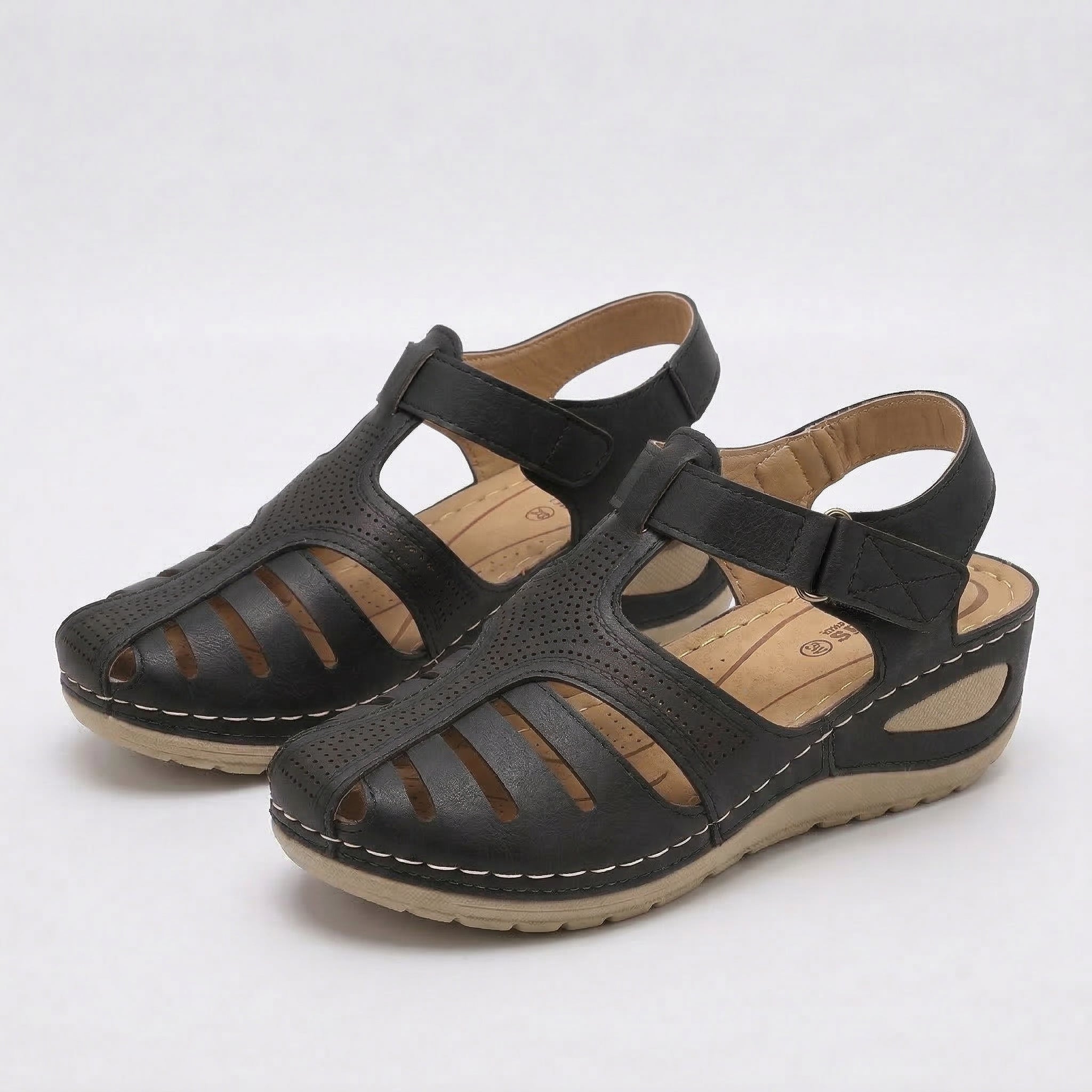 Leni – Komfort Sandalen mit sanfter Erhöhung