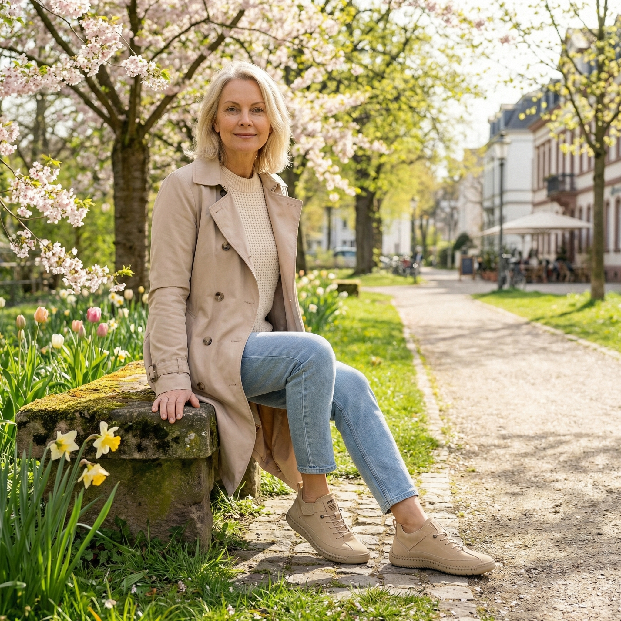 Mia – Komfortable & Schmerzfreie Orthopädische Sneakers