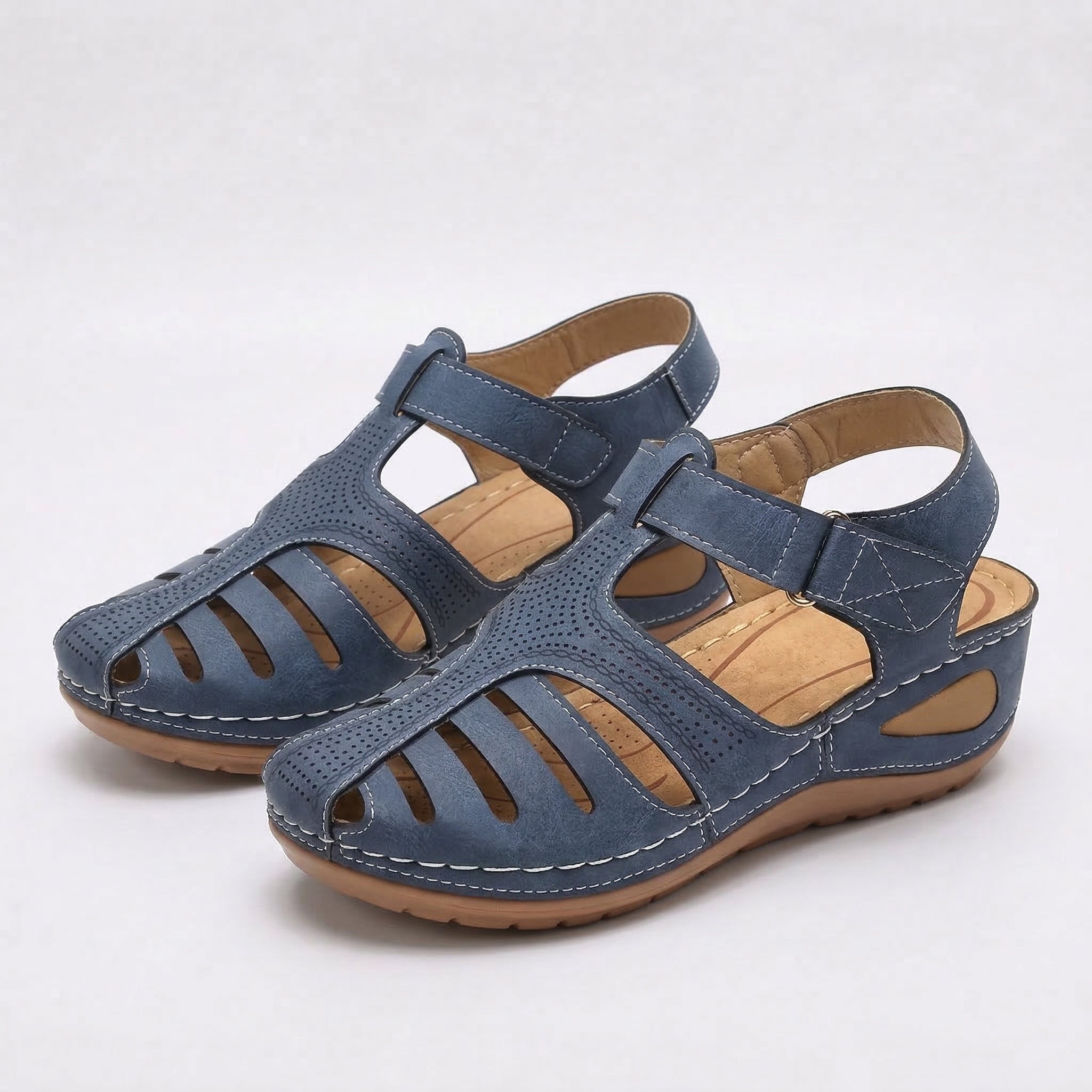 Leni – Komfort Sandalen mit sanfter Erhöhung
